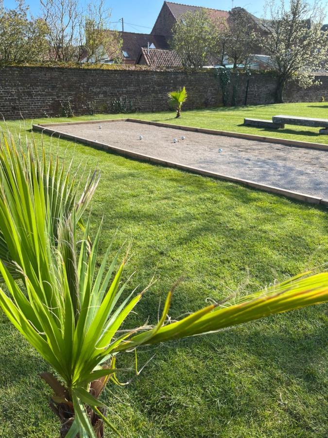 Gite Avec Piscine Lestrem Exterior foto
