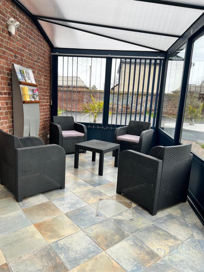 Gite Avec Piscine Lestrem Exterior foto