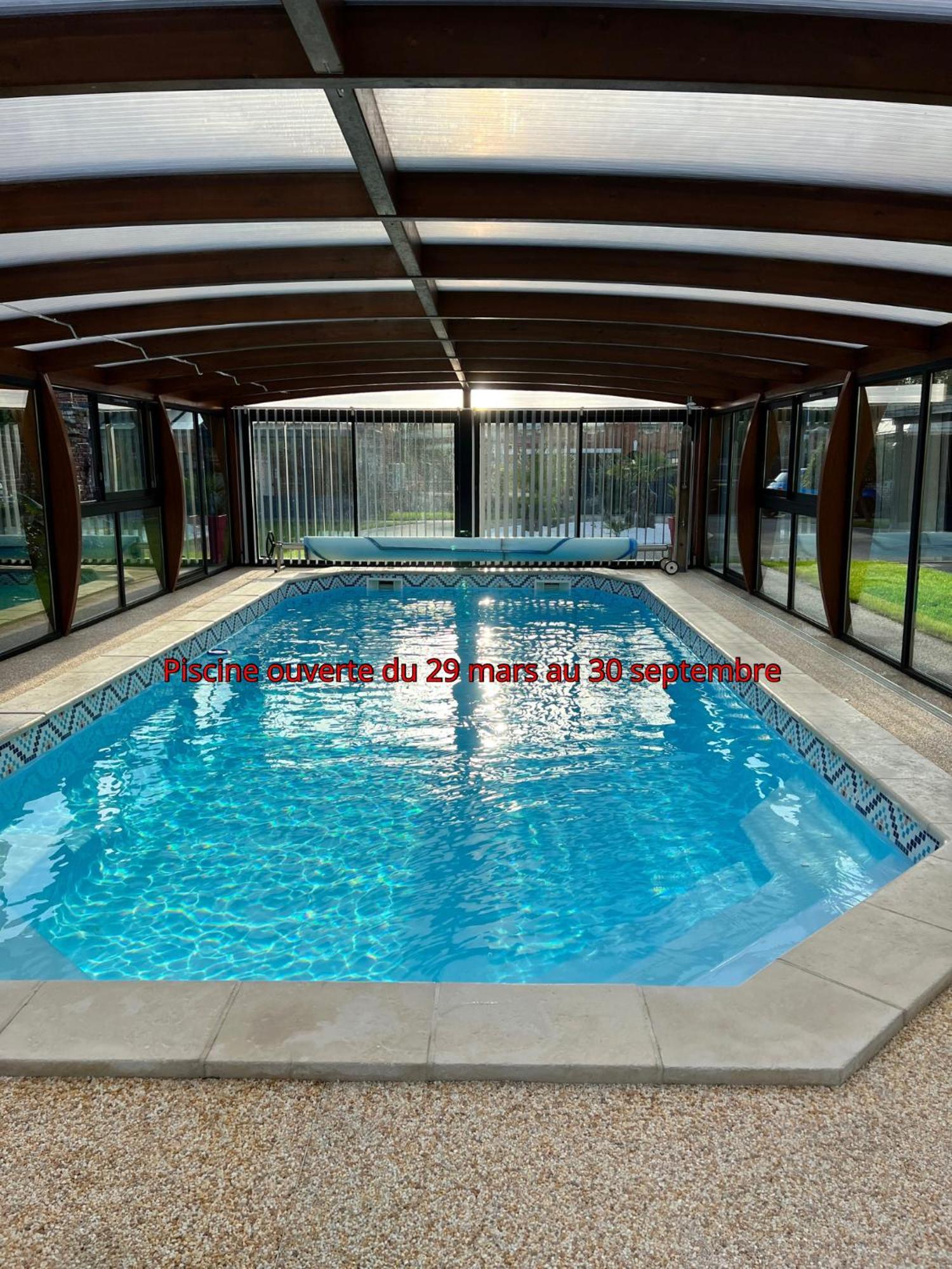 Gite Avec Piscine Lestrem Exterior foto